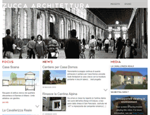 Tablet Screenshot of mauriziozucca.com